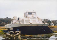 AP1-88 hovercraft with SAS, derelict craft -  (credit: The <a href='http://www.hovercraft-museum.org/' target='_blank'>Hovercraft Museum Trust</a>).